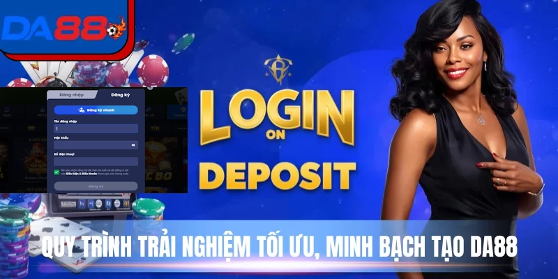 Quy trình trải nghiệm tối ưu, minh bạch tạo DA88