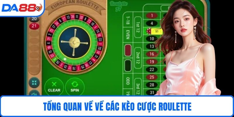 Tổng quan về về các kèo cược Roulette